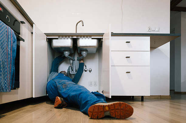 Professional Drain Cleaning technician working in Bellwood, PA